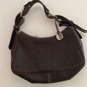 Dooney & Bourke dark brown leather bag